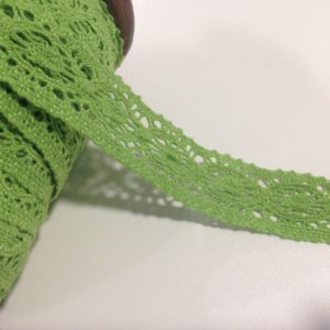 Spitze Spitzenband grün