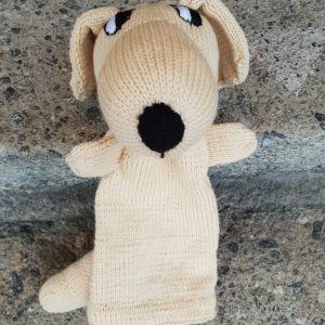 Handpuppe Hund Labrador Spielzeug