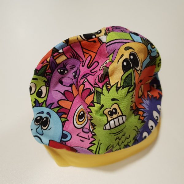Mütze Baby Monster Handgemacht