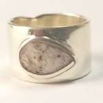 Silber-Ring mit Mother of Pearl