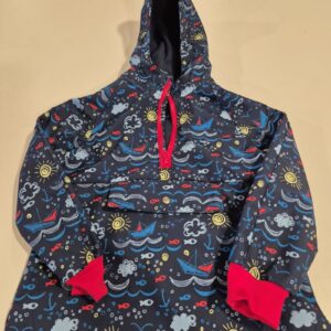 Kinderjacke Softshell Softgel Unikat