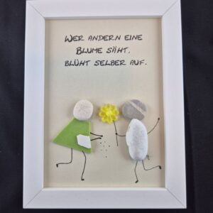 Steinbild Steine Handgemacht Unikat