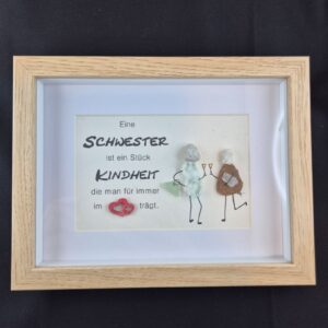 Steinbild Steine Handgemacht Unikat