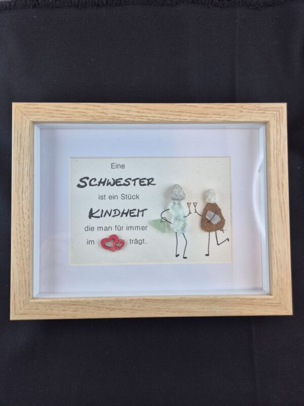 Steinbild Steine Handgemacht Unikat