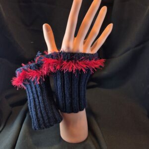 Stulpen gestrickt Unikat Merino